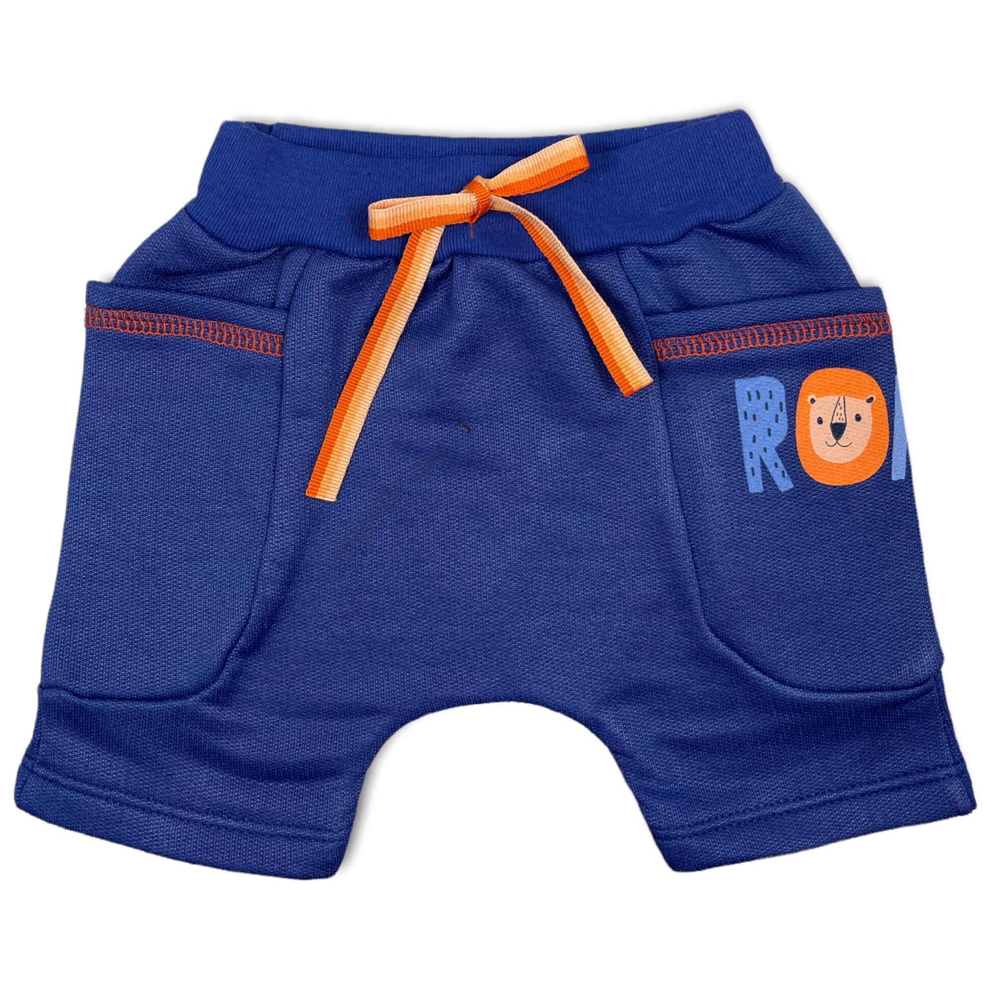 Bermuda Bebê Menino Azul Marinho - Pimentinha Kids Pim 5889 Mar