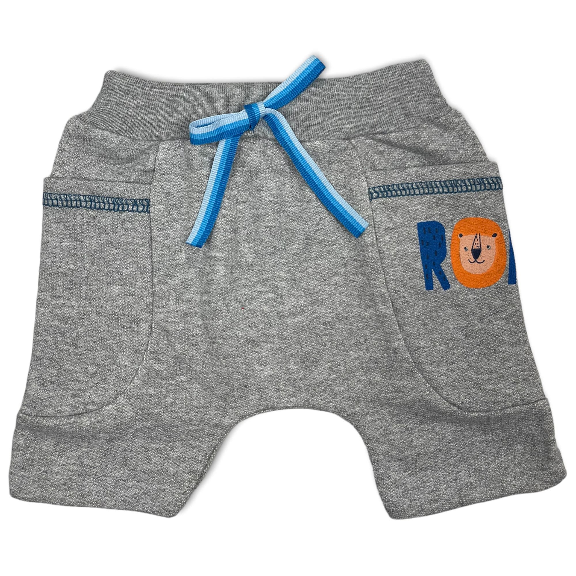 Bermuda Bebê Menino Azul Marinho - Pimentinha Kids Pim 5889 Cnz
