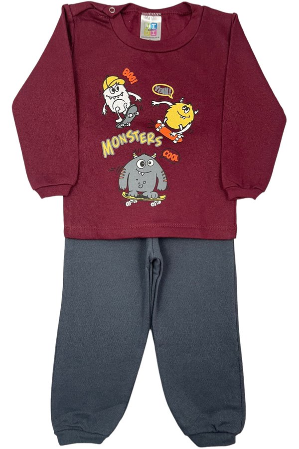 conjunto moletom bebe menino menina calca blusa peluciado 135 20230209 081316