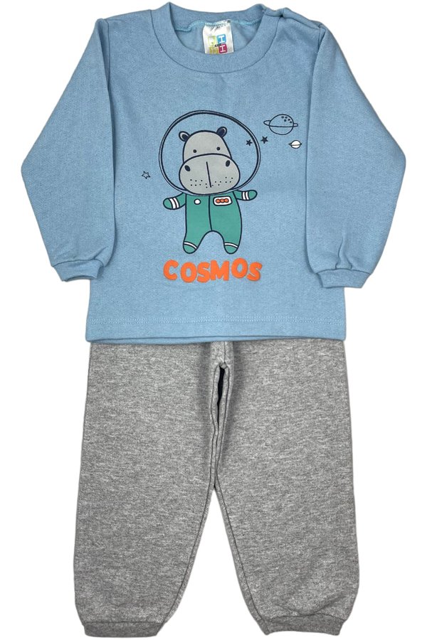 conjunto moletom bebe menino menina calca blusa peluciado 128 20230209 081316