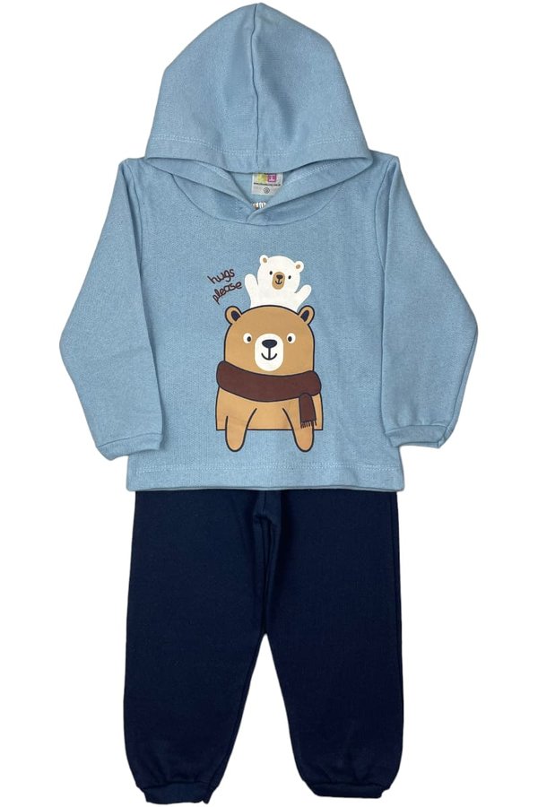 conjunto moletom bebe menino menina calca blusa peluciado 106 20230209 081316