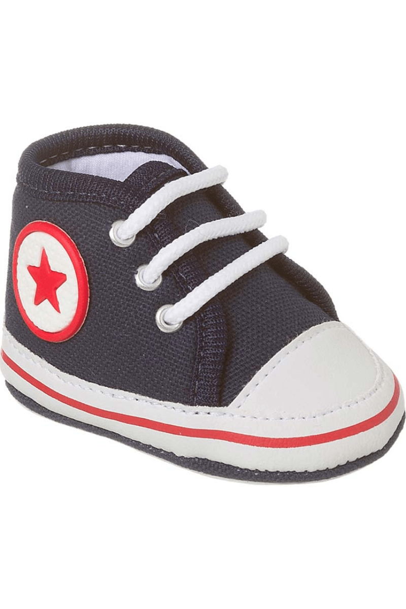 Tênis Para Bebê Menino Star Marinho - Keto Baby