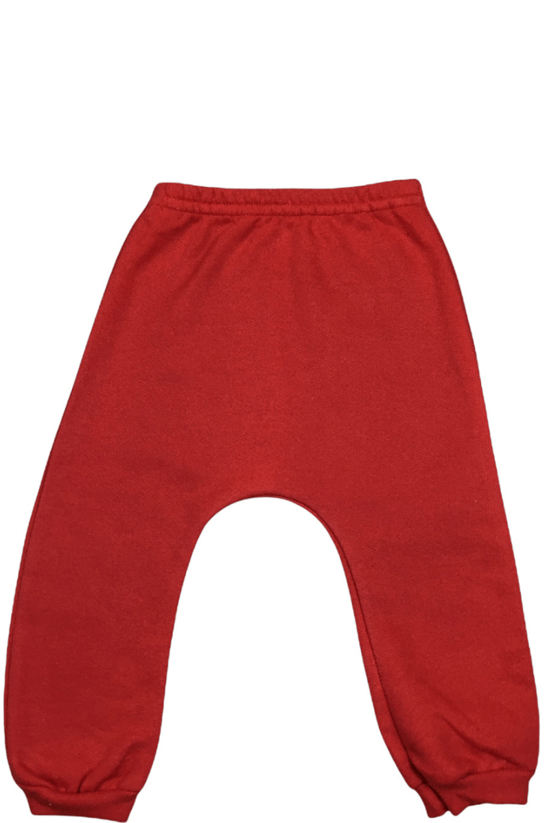 Calça Bebê Menina Panda Vermelho - Jidi Kids