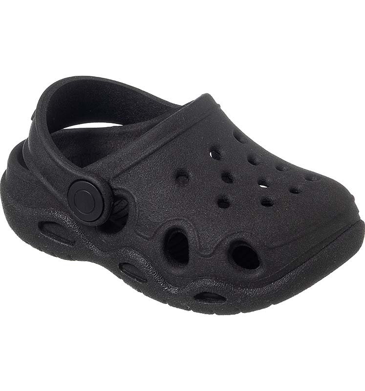 Babuche Crocs Para Bebê Unissex Preto - Keto Baby