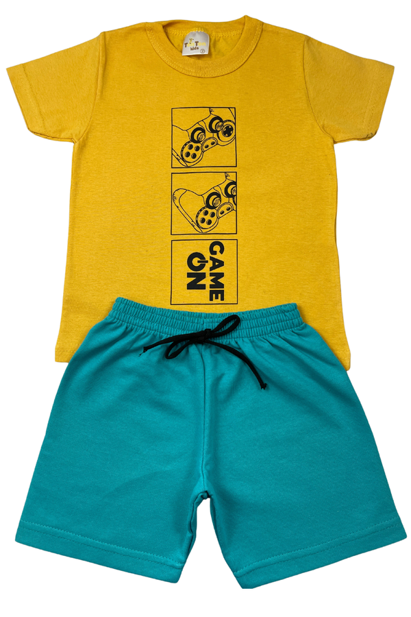 Kit Sortido 10 Peças de Roupas Infantil Menino: Camisetas